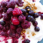 Berry Bliss: Nutty Greek Yogurt Bowl for Healthy Energy