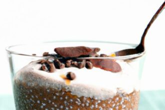 Power-Packed Delight: High Protein Chocolate Chia Pudding