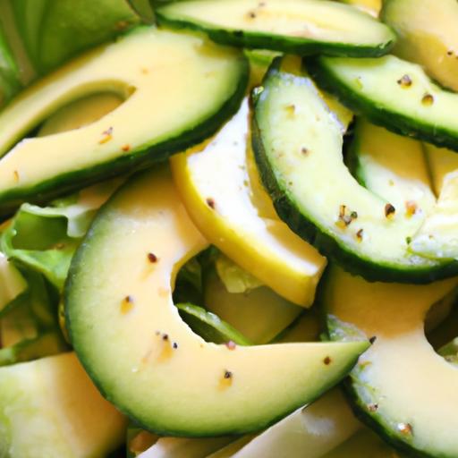 Refreshing Cucumber and Avocado Salad: A Nutritious Delight