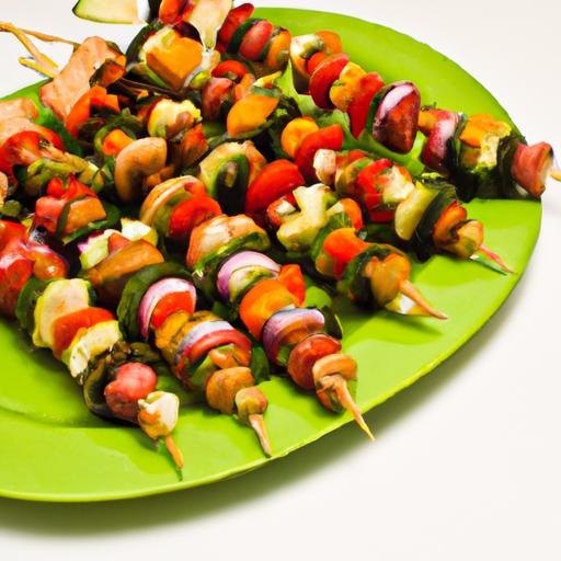 Colorful Veggie Skewers: A Tasty Twist on Grilled Goodness