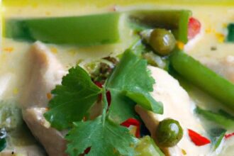Savor the Exotic Flavors of Thai Green Chicken Curry Delight