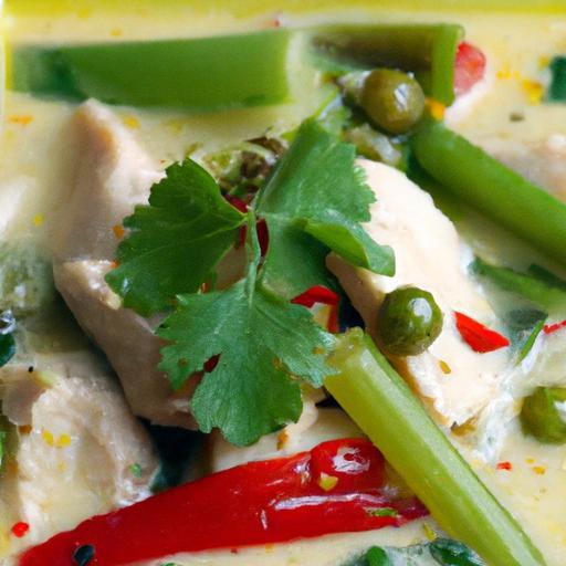 Savor the Exotic Flavors of Thai Green Chicken Curry Delight
