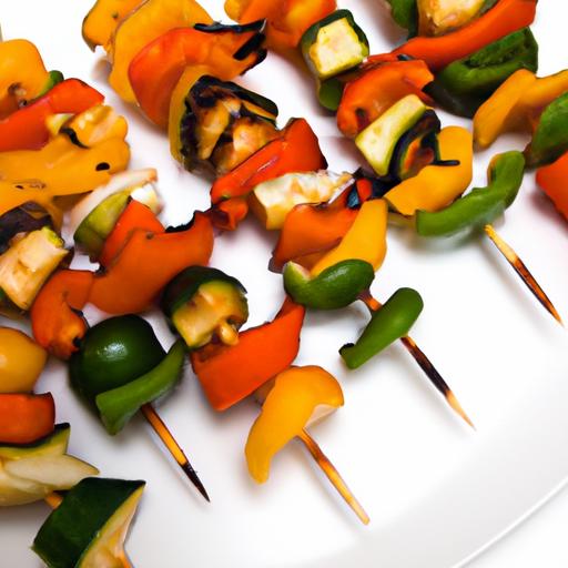 Colorful Veggie Skewers: A Tasty Twist on Grilled Goodness