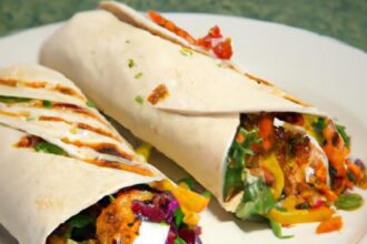 Spicy & Simple: Crafting the Perfect Buffalo Chicken Wrap