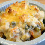 Spicy & Creamy Buffalo Chicken Cauliflower Casserole Delight