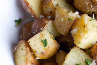 Crispy Garlic Parmesan Roasted Potatoes: A Flavorful Delight