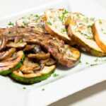 Savor Garlic Butter Steak Bites with Zucchini Bliss