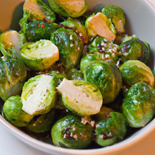 Savor garlic Parmesan Brussels Sprouts: A Flavorful Twist