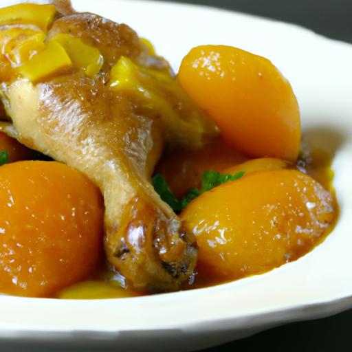 Sweet & Savory Chicken Tagine with Apricots: A Flavor Journey