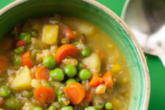Hearty Vegetarian Split Pea Soup: A Nutritious Comfort Bowl