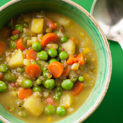 Hearty Vegetarian Split Pea Soup: A Nutritious Comfort Bowl