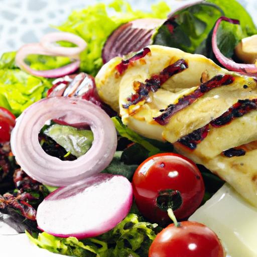 Sizzling Grilled Halloumi: Fresh Salad Ideas to Savor