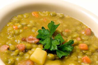 Hearty Slow Cooker Split Pea Soup: Comfort Made Easy