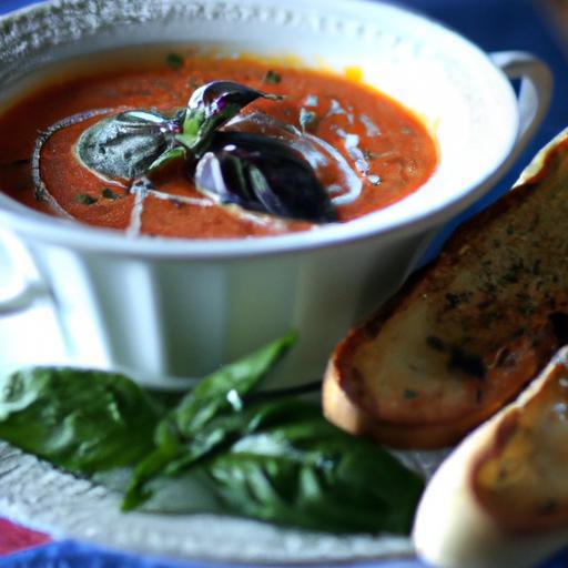 Savor the Flavor: Creamy Tomato Basil Soup Delight