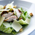 Elevate Lunch: Classic Caesar Salad with Grilled Chicken