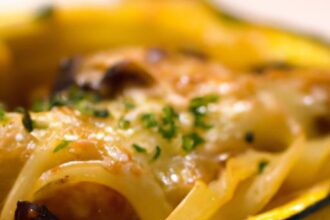 Golden Baked Spaghetti Squash: A Healthy Twist on Pasta Delight