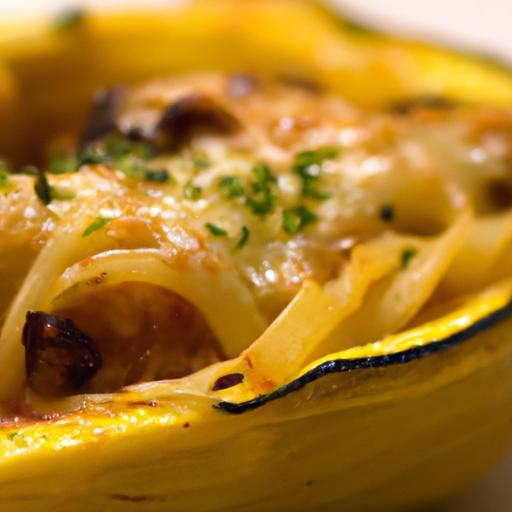 Golden Baked Spaghetti Squash: A Healthy Twist on Pasta Delight