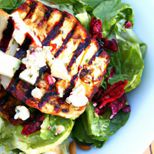 Sizzling grilled halloumi: Fresh Salad Ideas to Savor