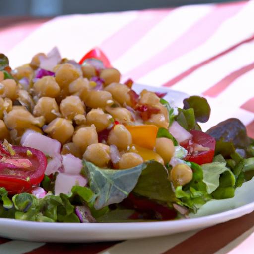 Chilled Quinoa & Chickpea Salad:‍ A Refreshing Superfood Boost