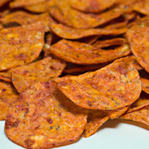 Crunchy keto Pepperoni Chips: A Low-Carb Snack Delight