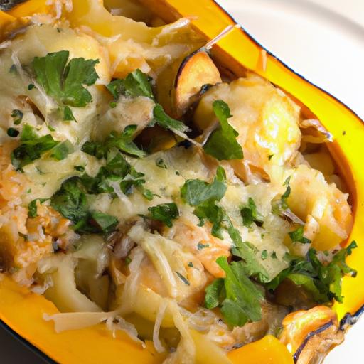 Golden Baked Spaghetti Squash: A Healthy Twist on pasta Delight