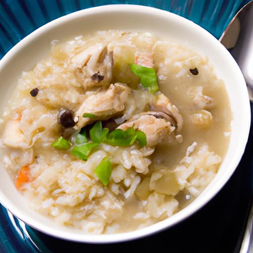 Hearty chicken and Rice Soup: Comfort in Every Spoonful