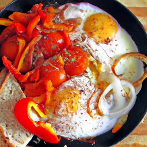 Sunny Shakshuka: A Flavorful Middle Eastern Breakfast Recipe