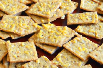 Crunchy Keto Cheese Crackers: Low-Carb Snack Delight