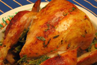 Golden Perfection: Oven Roasted Herb Butter Turkey Recipe