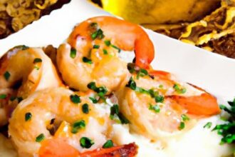 Savor Garlic Butter Shrimp with Perfect Fluffy Rice Delight