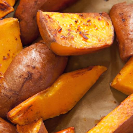 Sweet Harmony: Roasted Sweet Potatoes with Warm Cinnamon