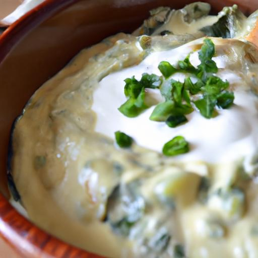Creamy Spinach Artichoke Dip: Slow Cooker Savory Delight