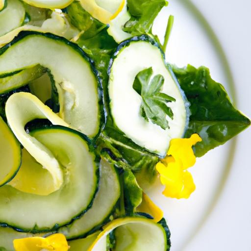 Zesty Cucumber and Lemon Dressing: Fresh Flavors Unleashed