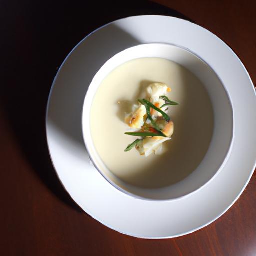 Velvety Creamy Cauliflower Soup: A Nutritious Comfort Bowl