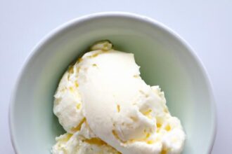Indulge Guilt-Free: Crafting Creamy Keto Vanilla Ice Cream