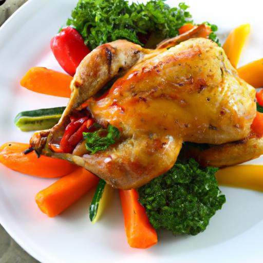 Golden Harmony: Mastering Roasted Chicken with Veggies