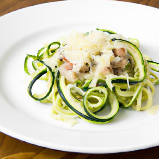 Zesty Keto Carbonara Meets Zucchini Noodles: A Low-Carb Feast