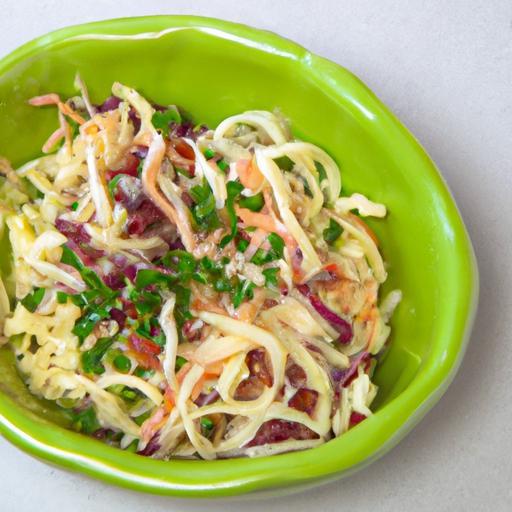 Crunchy Keto Coleslaw: A Low-Carb Twist on Classic Flavor
