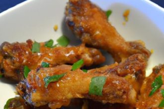 Crispy Garlic Parmesan Chicken Wings: A Flavorful Twist