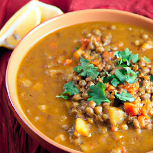 Moroccan Lentil Soup (Harira): A Rich Tradition in Every Spoon