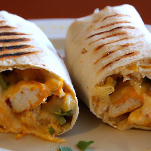 Melted Magic: How to Make Cheesy Garlic chicken Wraps