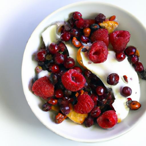 Boost Your Mornings: Greek Yogurt with Berries & Almond butter