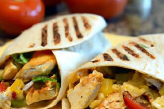 Melted Magic: How to Make Cheesy Garlic Chicken Wraps