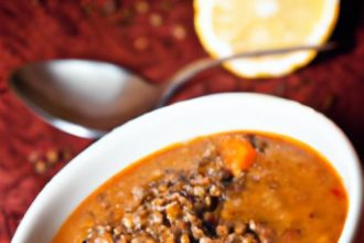 Moroccan Lentil Soup (Harira): A Rich Tradition in Every Spoon