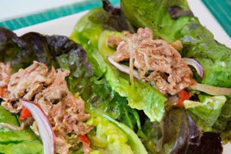 Fresh & Flavorful Tuna Salad Lettuce Wraps: A Healthy Twist