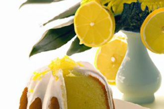 Zesty Delight: How to Bake an Easy Lemon Birthday Cake