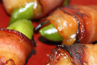Sizzling Bacon-Wrapped Jalapeño Poppers: A Spicy Snack Twist