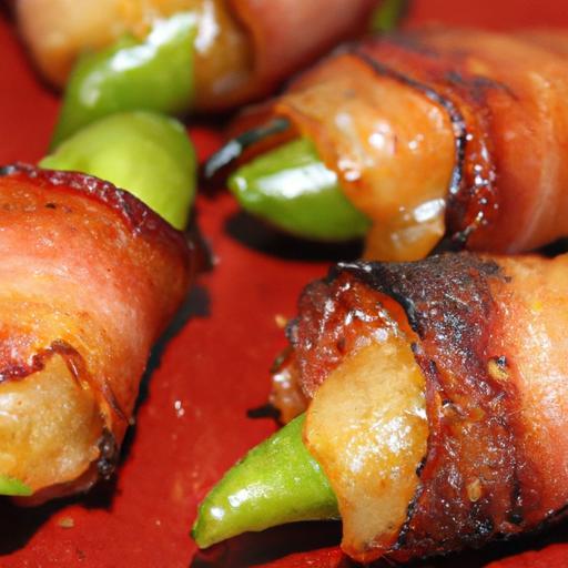 Sizzling Bacon-Wrapped Jalapeño Poppers: A Spicy Snack Twist