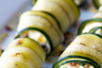 Delicious Zucchini Rolls with Cream Cheese: A Fresh Twist
