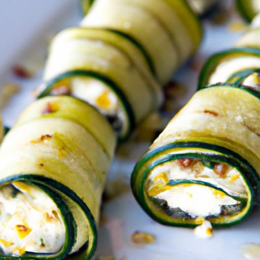 Delicious Zucchini Rolls with Cream Cheese: A Fresh Twist